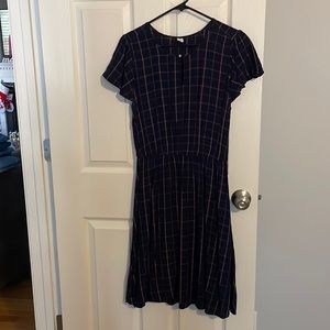 Old Navy Dress.  Pink striped.  Size M